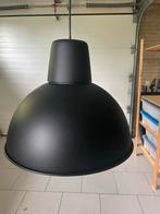 Zwarte Hanglampen 2 stuks, Huis en Inrichting, Ophalen, Gebruikt, Metaal, Minder dan 50 cm