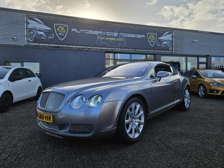 Bentley Continental GT 6.0 W12 bi-turbo # in concours staat!, Auto's, Bentley, Bedrijf, Benzine, Coupé, Geïmporteerd, Zilver of Grijs