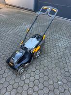 Set Alpina accu grasmaaier + grastrimmer + heggenschaar, Tuin en Terras, Grasmaaiers, Ophalen, Cirkelmaaier, Alpina, Accu-grasmaaier