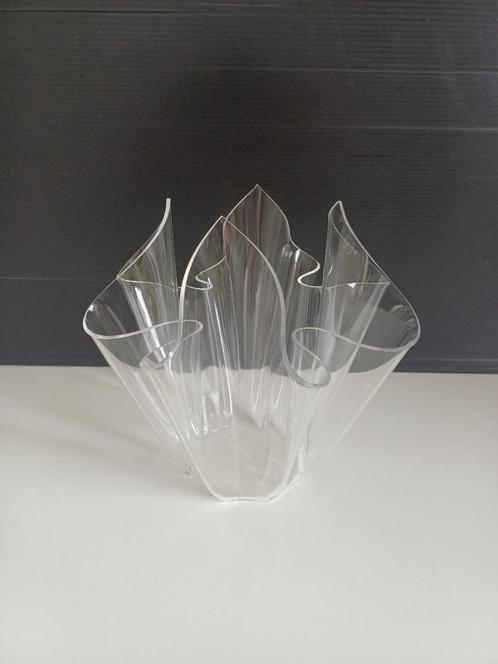 Vintage plexiglas Design Mid Century Modern, Huis en Inrichting, Woonaccessoires | Vazen, Gebruikt, Overige kleuren, Minder dan 50 cm
