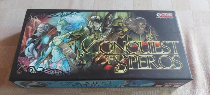 bordspel strategiespel Conquest of Speros tactiekspel, Hobby en Vrije tijd, Gezelschapsspellen | Bordspellen, Nieuw, Een of twee spelers