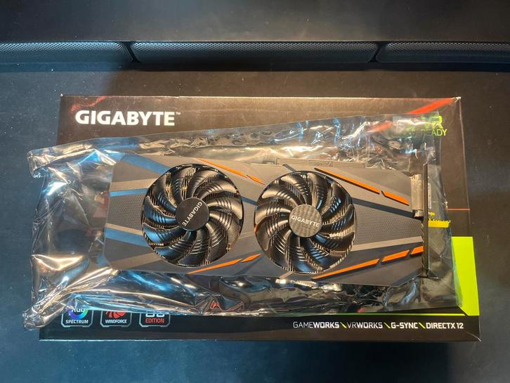 GIGABYTE GTX 1060 6GB, Computers en Software, Videokaarten, Gebruikt, Nvidia, PCI-Express 3.0, GDDR5, HDMI, Ophalen of Verzenden