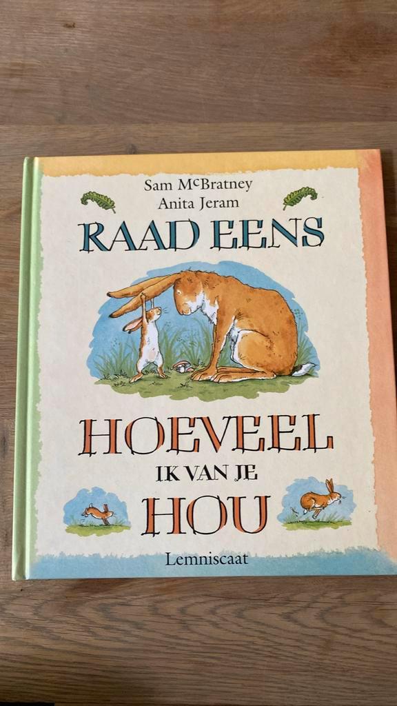 Anita Jeram - Raad eens hoeveel ik van je hou, Boeken, Prentenboeken en Plaatjesalbums, Nieuw, Ophalen of Verzenden