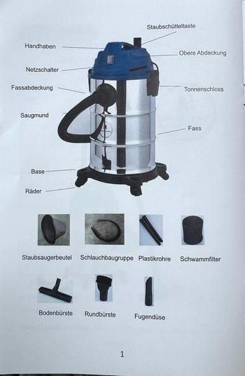 Sauber stofzuiger SB-30L beschikbaar voor biedingen