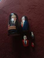 Russische Matroesjka Poppen - Politieke Figuren, Antiek en Kunst, Ophalen of Verzenden