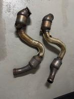 Orginele C63 AMG W205 Downpipes met katalysator, Auto-onderdelen, Uitlaatsystemen, Ophalen of Verzenden, Gebruikt, Mercedes-Benz