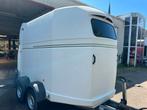 Westfalia paardentrailer, dubbelasser met onafh. vering, Ophalen, Gebruikt, Polyester, 2-paards trailer