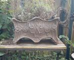 gietijzeren franse jardiniere bloembak, Ophalen, Rond, Metaal, Minder dan 30 cm