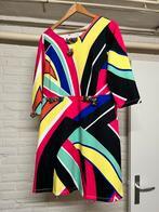 Kleurrijke jurk met opvallend design, Ophalen of Verzenden, Zo goed als nieuw, Maat 42/44 (L), Carnaval