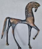 Schitterend gestileerde bronzen ETRUSKISCHE HENGST, Ophalen of Verzenden