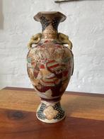 Antieke Satsuma Balustervaas, Antiek en Kunst, Antiek | Vazen, Ophalen