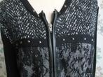 Mooi vest van AZAY maat 44 60%viscose 40% katoen., Ophalen of Verzenden, Zo goed als nieuw, Maat 42/44 (L), Zwart