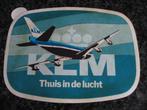 Sticker KLM Thuis in de lucht 15 x 11 cm, Ophalen, Nieuw, Overige typen