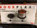 Hollandia Kookplaat - 2 Pitten - Nieuw, Ophalen, Nieuw, 3 kookzones of minder, Vrijstaand
