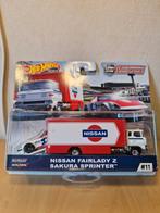 Hotwheels Nissan Fairlady Z team transport (kaart beschadigd, Ophalen of Verzenden, Nieuw