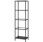 IKEA Vitsjo Stellingkast - Zwart, Huis en Inrichting, Kasten | Stellingkasten, Ophalen, Zo goed als nieuw