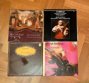 4 lp’s vioolsonates  topsolisten beschikbaar voor biedingen