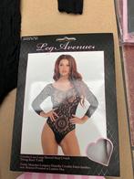 Leg Avenue stringbody  Kleur zwart  Maat M/L  Nieuw, Zwart, Ophalen of Verzenden, LINGERIE, Body of Korset