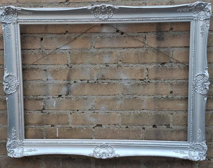 Schilderijlijst. Geornamenteerd.  81/61 cm., Huis en Inrichting, Woonaccessoires | Lijsten, Zo goed als nieuw, 50 tot 75 cm, 75 tot 100 cm