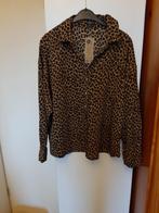 Nieuwe tijgerprint blouse - Maat L, Ophalen of Verzenden, Nieuw, Maat 42/44 (L), Bruin
