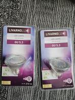 Led lampen 2x, Led-lamp, Minder dan 30 watt, Nieuw, Bipin of Steekvoet