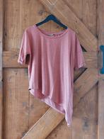 Leuk asymmetrisch t-shirt roze schuin only maat m 38, Maat 38/40 (M), Ophalen of Verzenden, Roze, Zo goed als nieuw