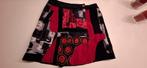 Desigual fluwelen rok rood/zwart, Maat 38/40 (M), Ophalen of Verzenden, Desigual, Gedragen