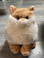 Als nieuw plush toy knuffelbeer gestreepte kat knuffel 30cm, Ophalen of Verzenden, Nieuw, Poes