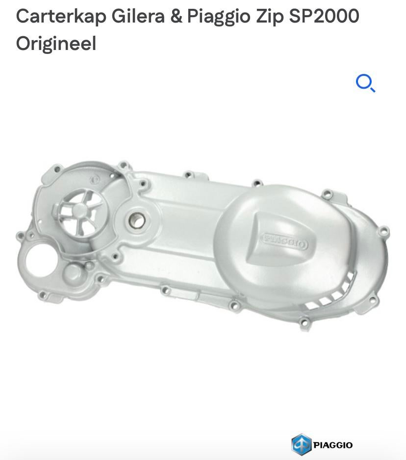 Zip Sp H2o Carterkap Nieuw NOS Origineel, Ophalen of Verzenden