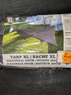 tarp, diagonaal schaduwdoek, Ophalen of Verzenden, Zo goed als nieuw