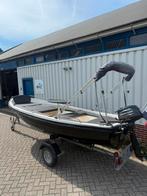 Prachtige Amigo 430 sloep mercury 5pk kussenset biminitop, Watersport en Boten, Sloepen, Tot 10 pk, Amigo, Amigo, Zo goed als nieuw
