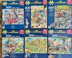 6 x puzzel 500 stuks Jan van Haasteren, Hobby en Vrije tijd, Denksport en Puzzels, Ophalen of Verzenden, Zo goed als nieuw