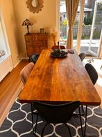 Solid Wooden Dining Table – 20090 cm –  Beautiful Condition, Ophalen, Gebruikt, Modern rustic / industrial, 50 tot 100 cm