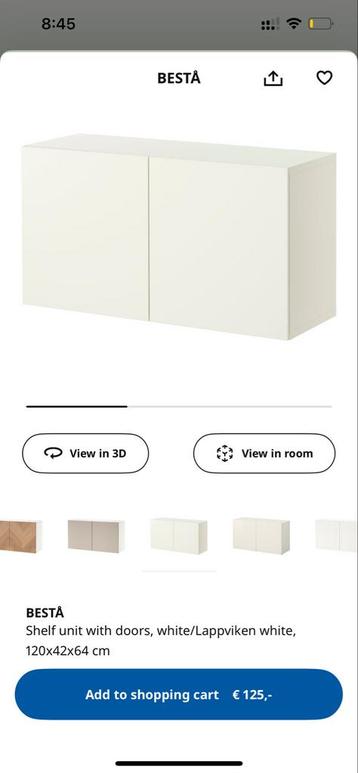 Ikea Besta kast - verkoop wegens verhuizing - afbeelding 2