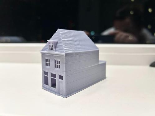 N-schaal Huis - Hoorn, Nederland Schaalmodel Modelspoor 1:16, Hobby en Vrije tijd, Modeltreinen | N-Spoor, Nieuw, Brug, Tunnel of Gebouw