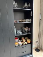 Kast met schuifdeur, Huis en Inrichting, Ophalen, 100 tot 150 cm, Zo goed als nieuw, Met lade(s)