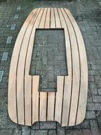Vlonders teak hout AW21, Ophalen, Zo goed als nieuw