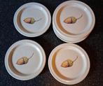 Set van 7 JET TERSTEGE onderzetters, Huis en Inrichting, Keramiek, Ophalen of Verzenden, Zo goed als nieuw, Bord(en)