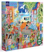 eeBoo - Marketplace in France - 1000 stukjes, Ophalen of Verzenden, 500 t/m 1500 stukjes, Nieuw, Legpuzzel