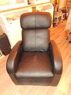 Comfortabele Relaxstoel - Kunst Leer, Ophalen, Gebruikt, 75 tot 100 cm, Modern