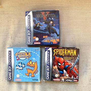 Nintendo Game Boy Advance GBA Spellen met Doosje CIB PAL beschikbaar voor biedingen