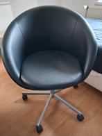 Ikea draaibare kuipstoel - Zwart, Ophalen, Gebruikt, Zwart, Bureaustoel
