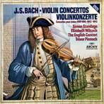 J.S. Bach Standage Wilcock Pinnock Violin Concertos, Kamermuziek, Ophalen of Verzenden, Zo goed als nieuw, 12 inch
