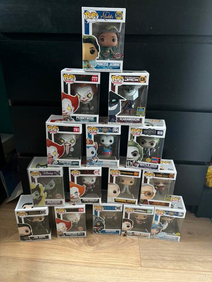 Funko Pop Collectie tekoop !, Verzamelen, Poppetjes en Figuurtjes, Zo goed als nieuw, Ophalen