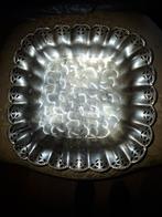 Verzilverde sier schaal, Ophalen