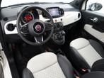 Fiat 500 1.0 Hybrid Dolcevita- Panoramadak, Two Tone, Carpla, Auto's, Fiat, Voorwielaandrijving, Stof, Gebruikt, Met garantie (alle)