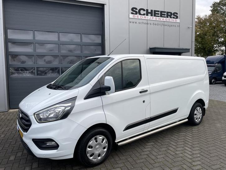 Ford Transit Custom 2.0 TDCI 130PK L2H1 Trend | airco | came, Auto's, Bestelauto's, Bedrijf, ABS, Achteruitrijcamera, Adaptieve lichten