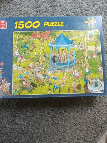 Jan van Haasteren - Het Muziekpaviljoen - 1500 stukjes beschikbaar voor biedingen