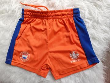 Voetbal Broek Ned / Oranje Mt 98-104   beschikbaar voor biedingen
