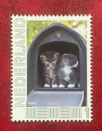 Persoonlijke postzegel kat poes brievenbus post, Ophalen of Verzenden, Na 1940, Postfris